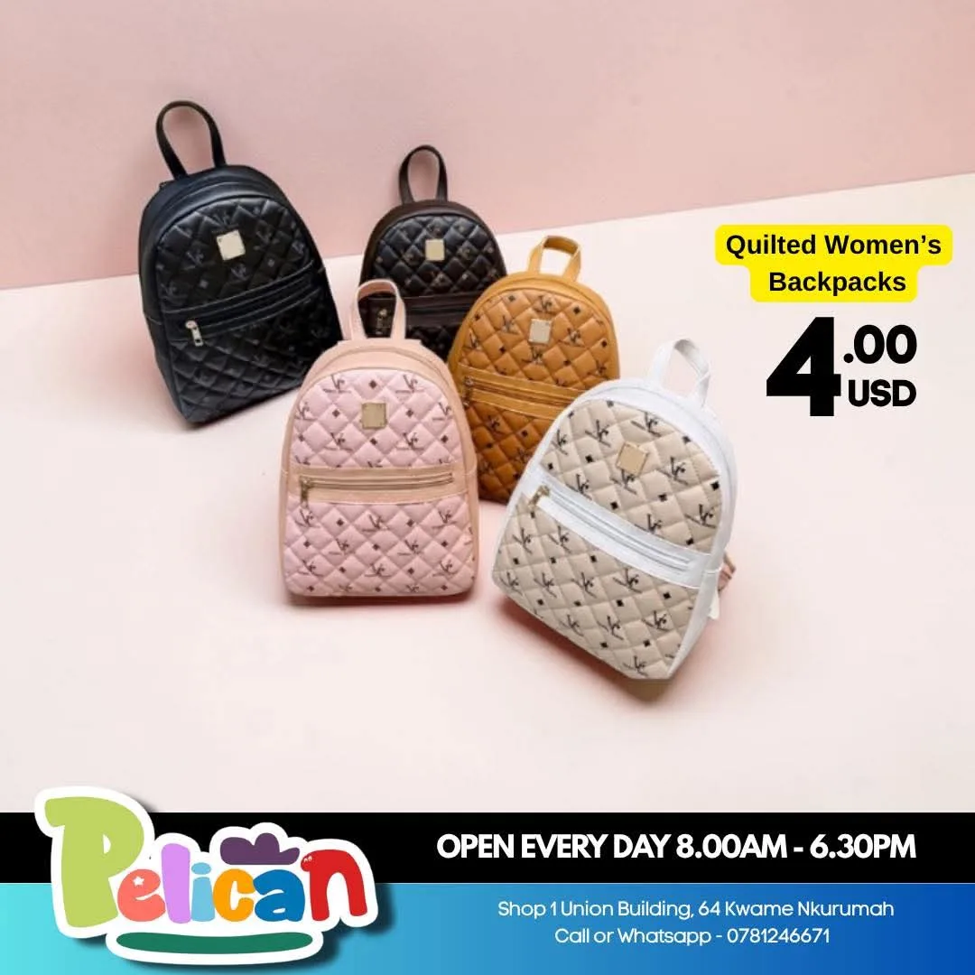 Quilted Women's Backpacks