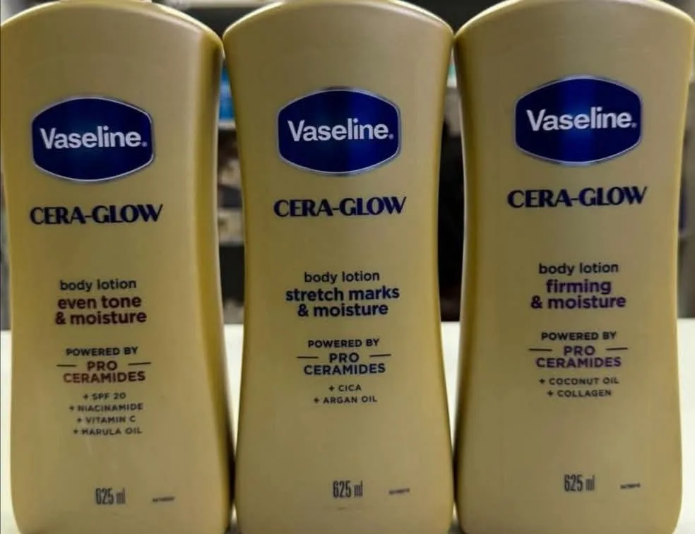 Vaseline Cera-Glow Body Lotion 625ml