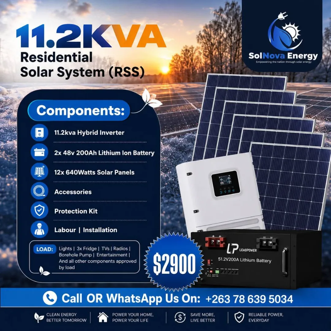 11.2KVA Residential Solar System