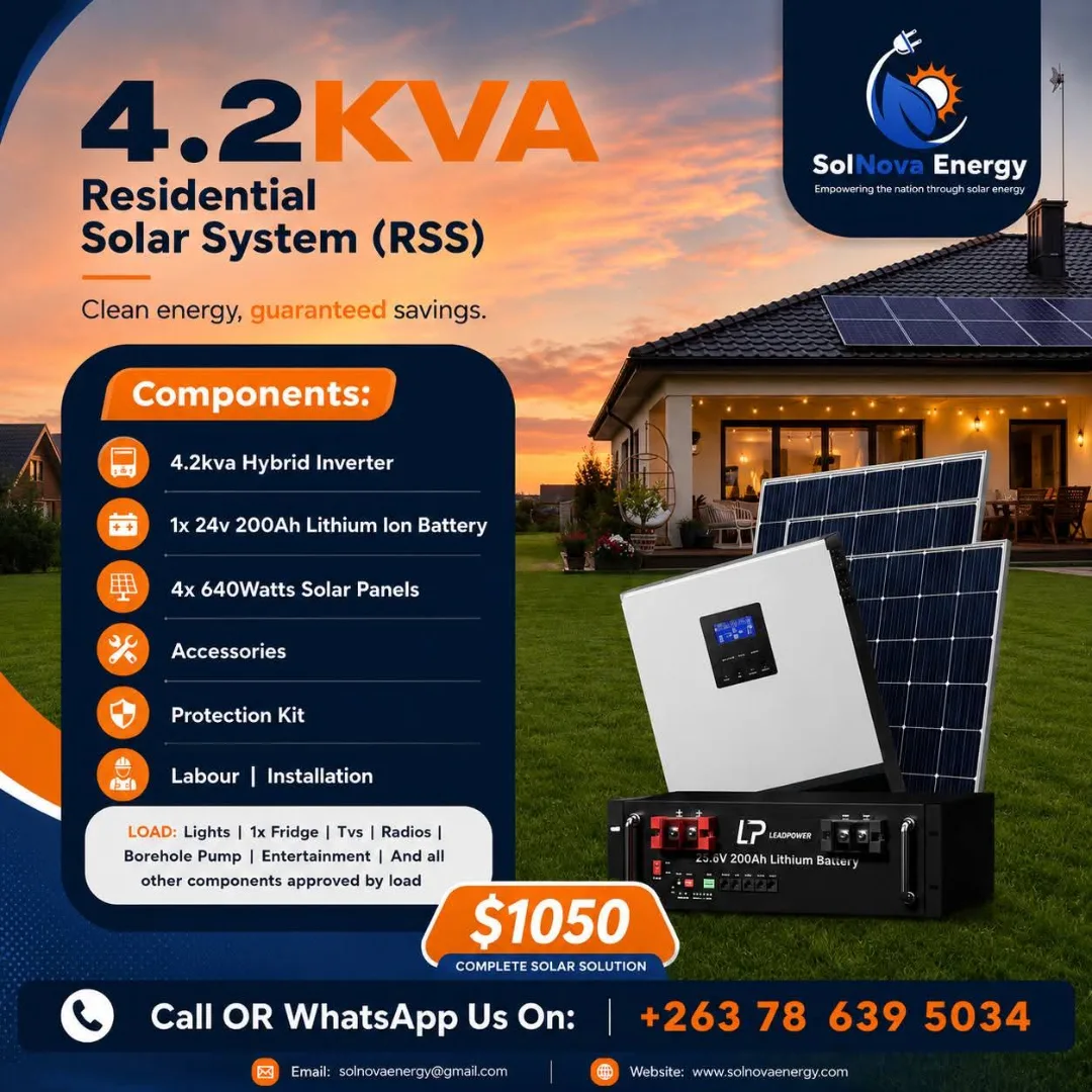 4.2KVA Residential Solar System