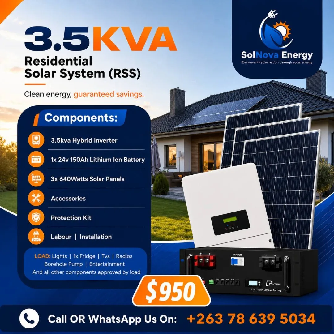 3.5kVA Residential Solar System
