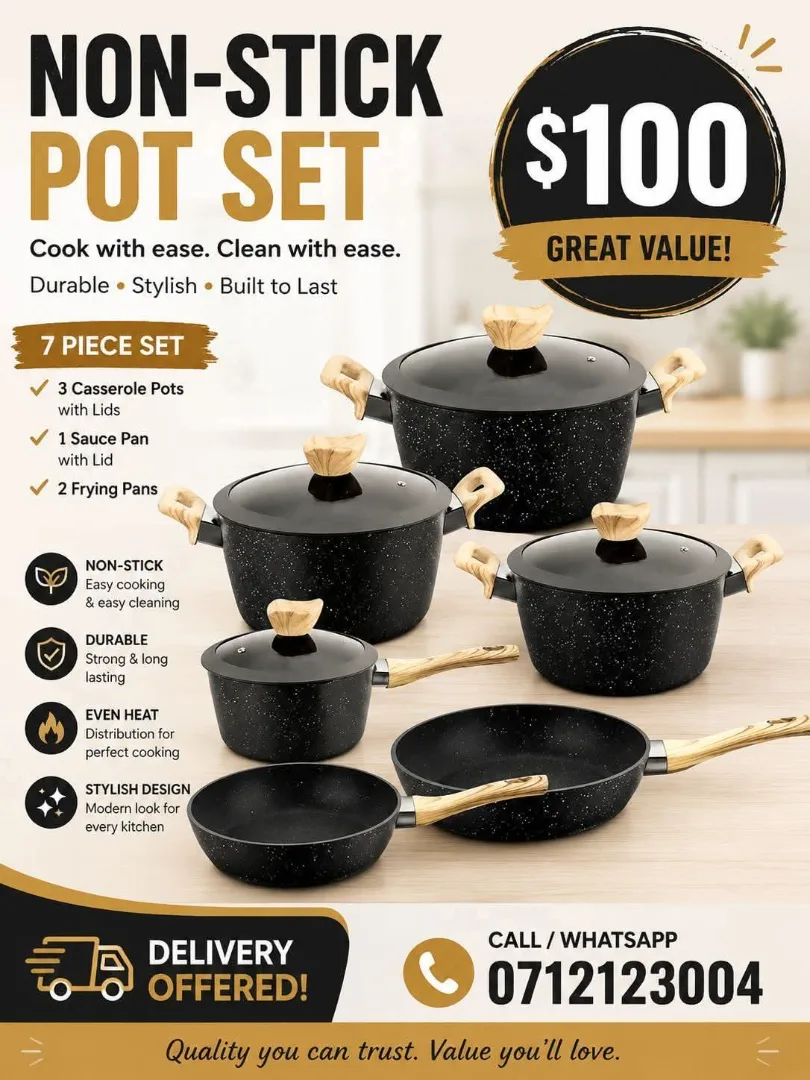Non stick pot set