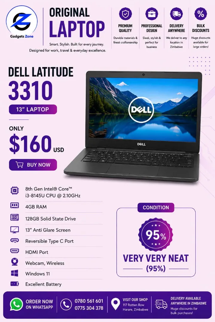 Dell Latitude 3310 13" Laptop