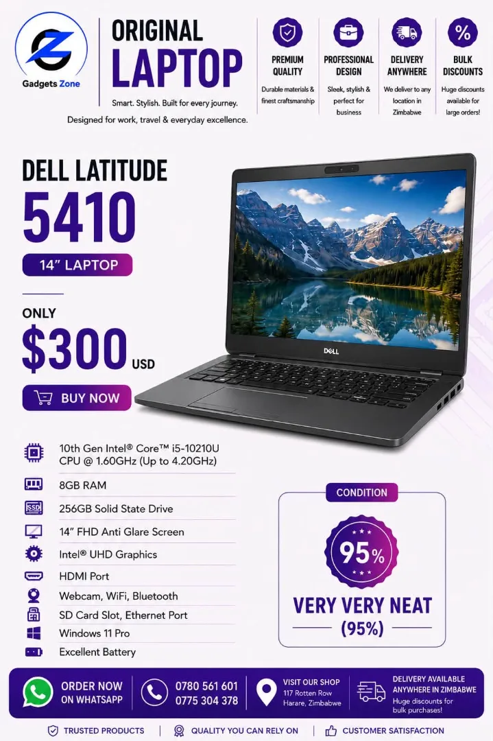 Dell Latitude 5410 14" Laptop