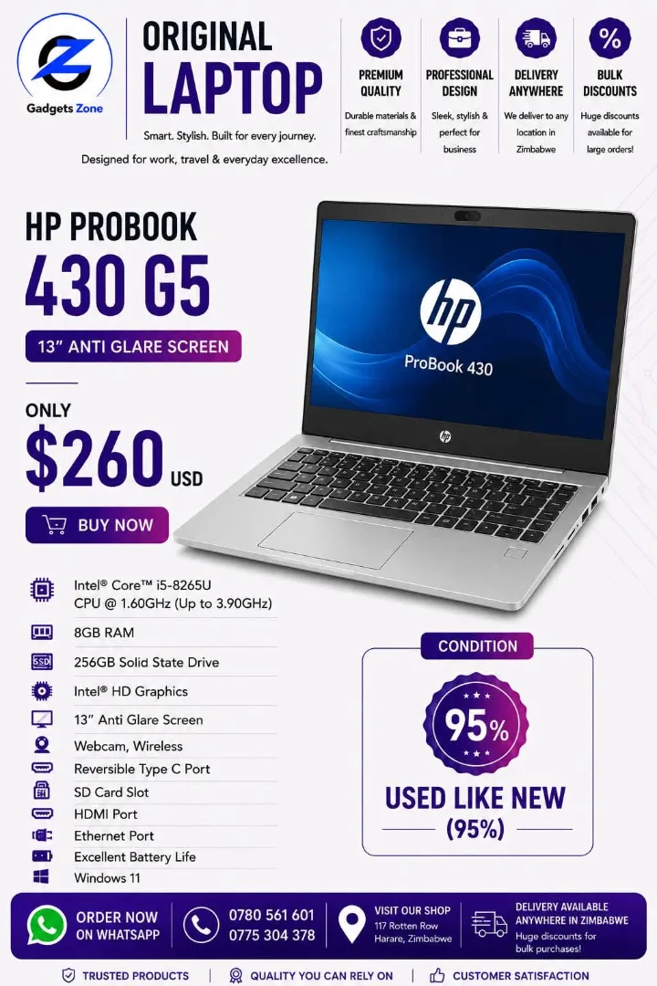 HP ProBook 430 G5 Laptop
