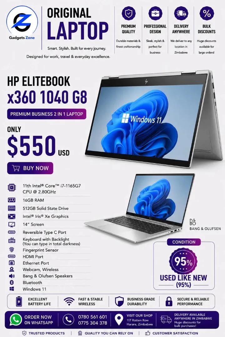 HP EliteBook x360 1040 G8 Laptop