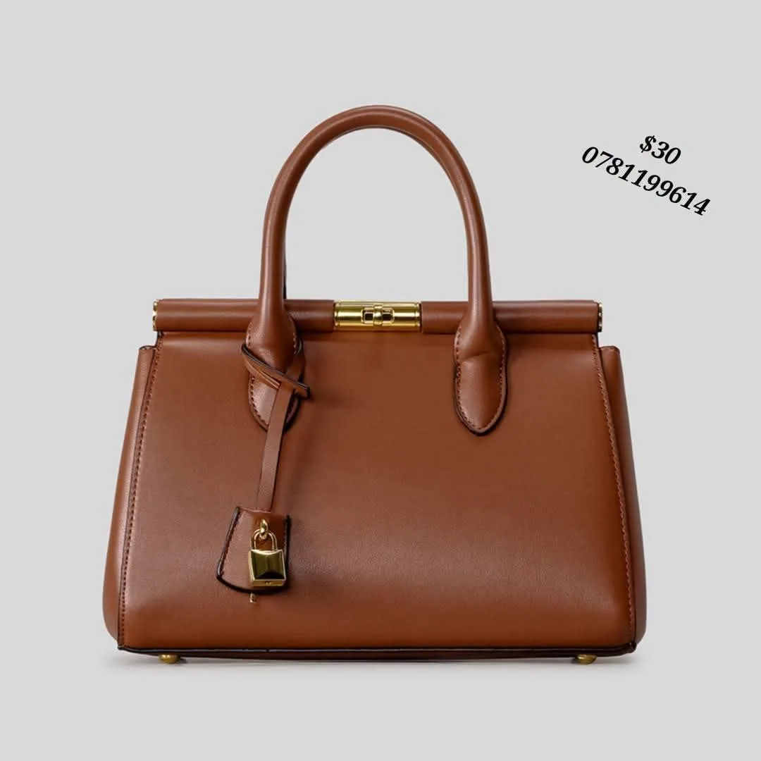Brown Leather Handbag