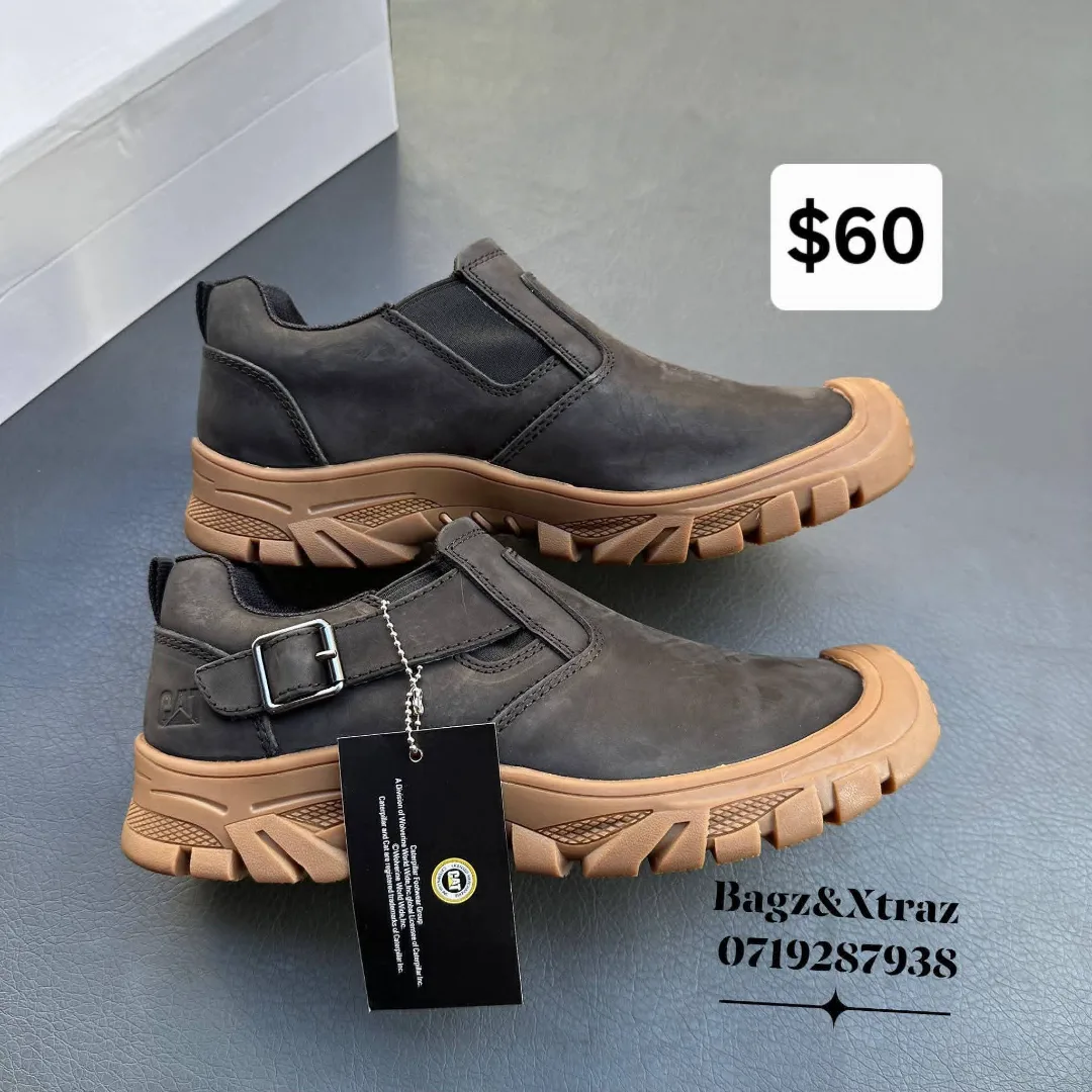 Men's Black and Brown Casual Shoes