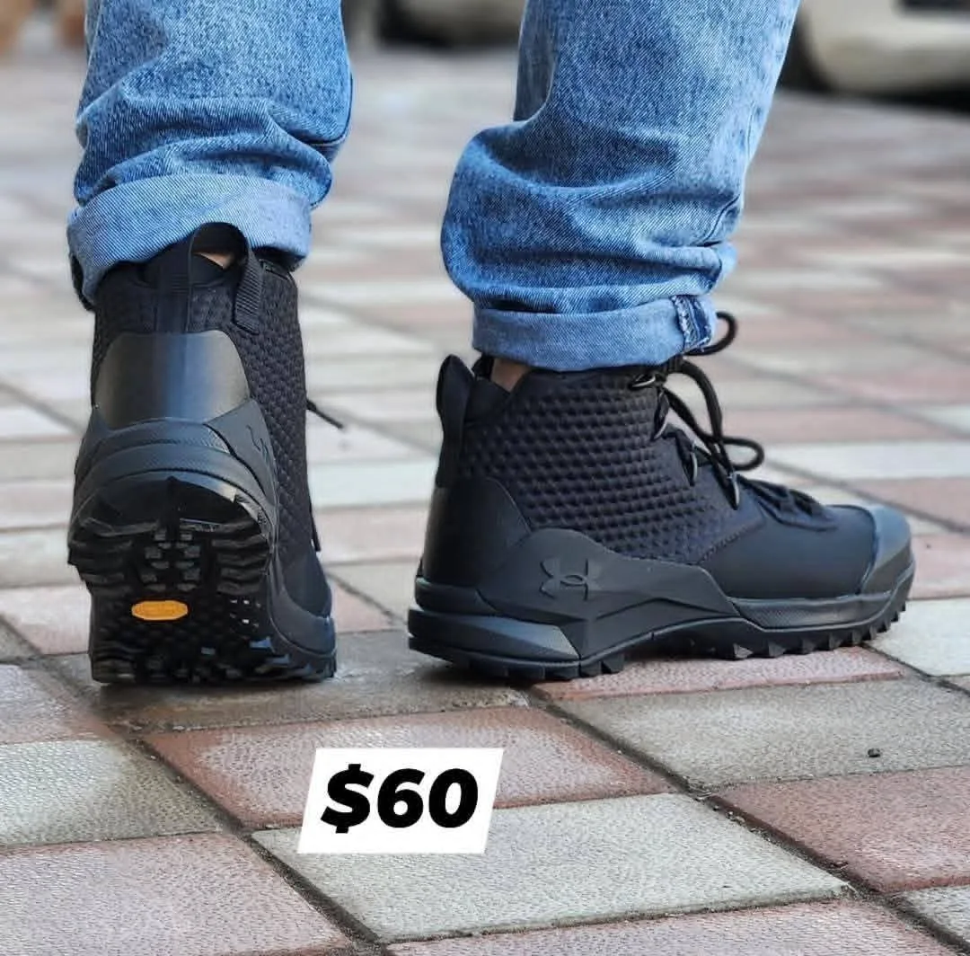 Under Armour Black Hiking Boots