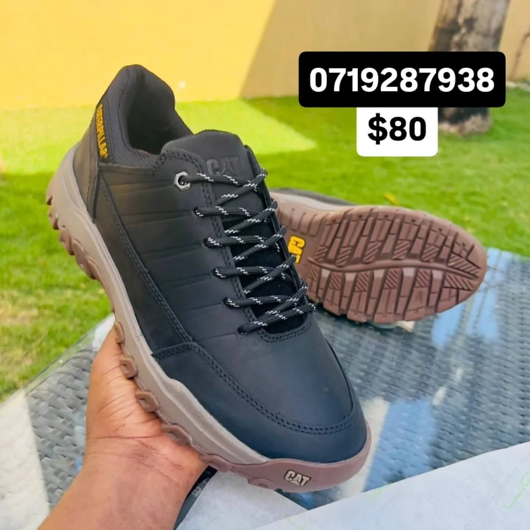 CAT Black Outdoor Shoes