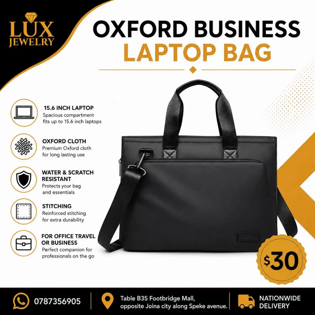 Oxford Business Laptop Bag