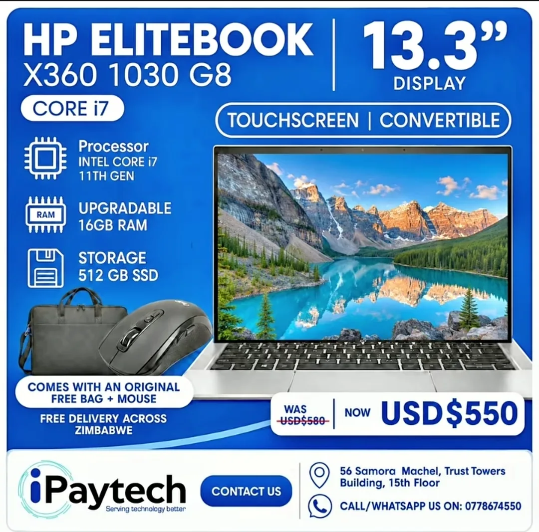 HP EliteBook X360 1030 G8 Laptop