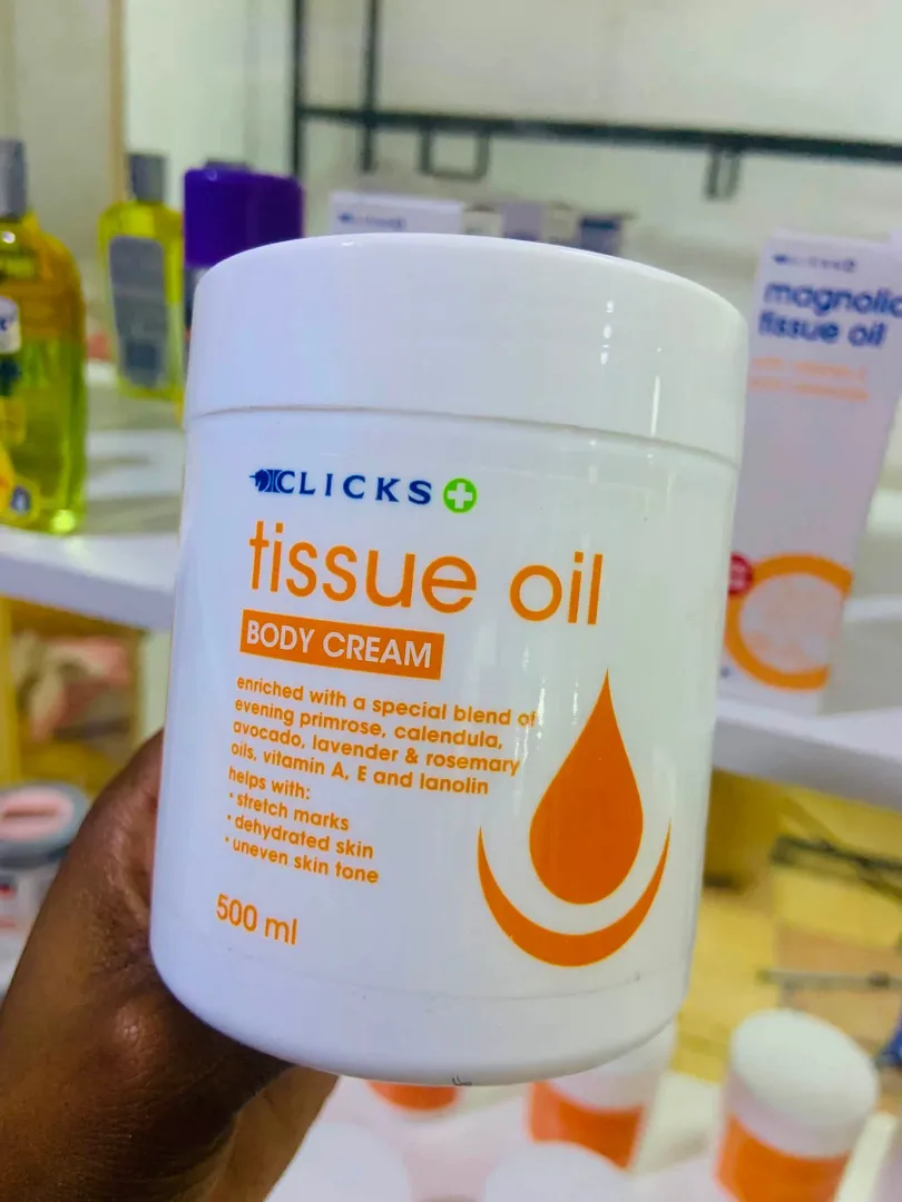 Clicks Tissue Oil Body Cream 500ml