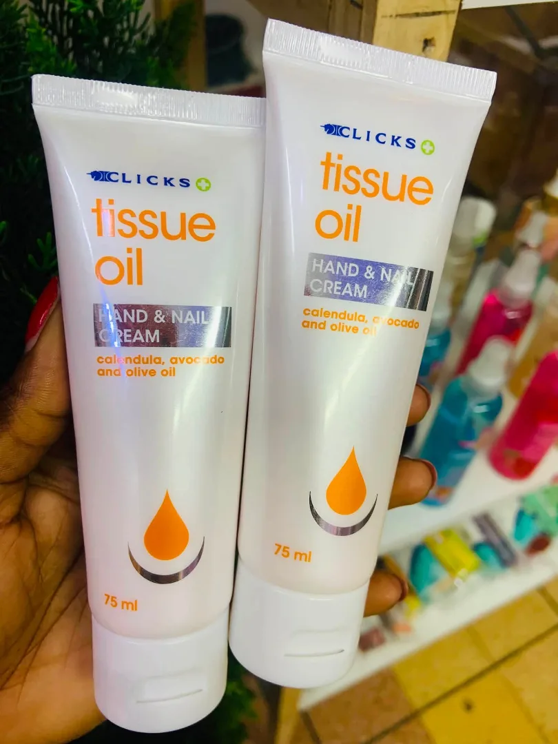 Clicks Tissue Oil Hand & Nail Cream 75ml