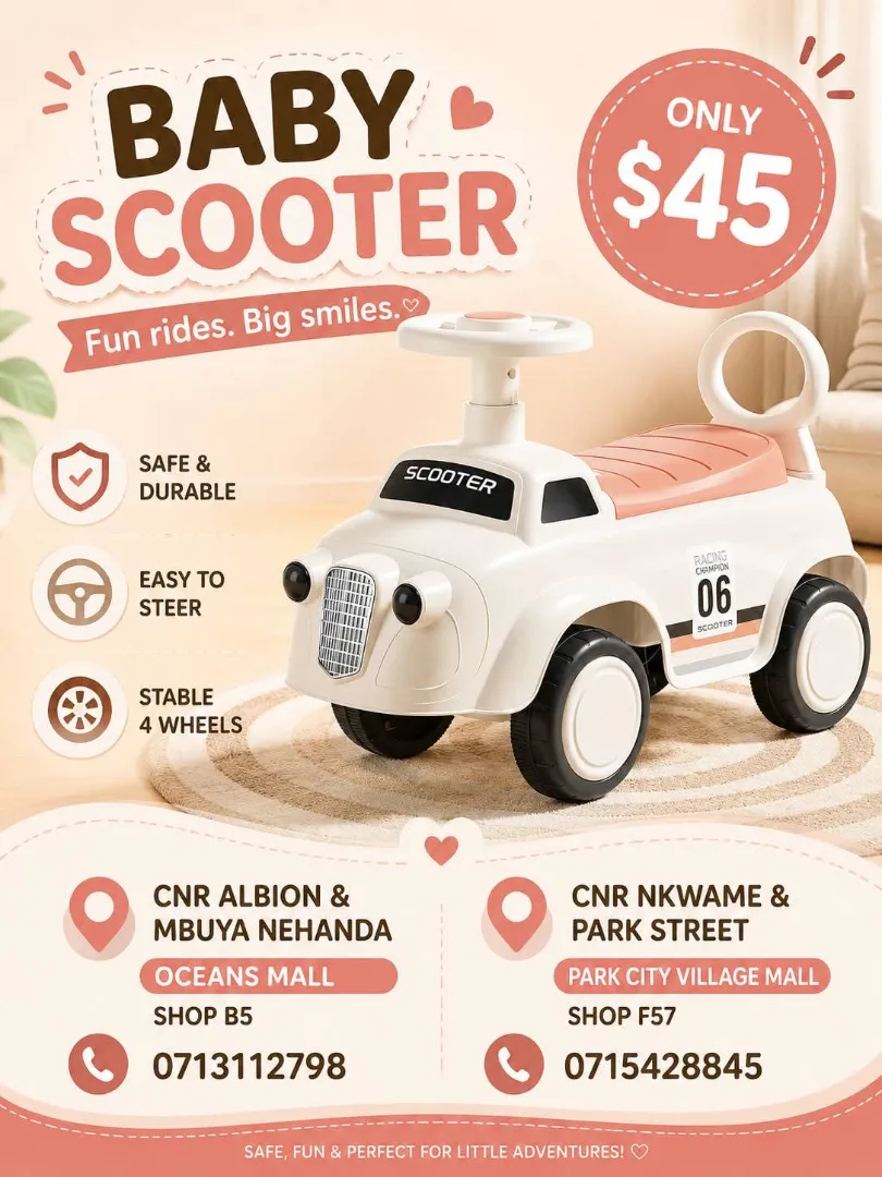 Baby Scooter Ride-On Toy