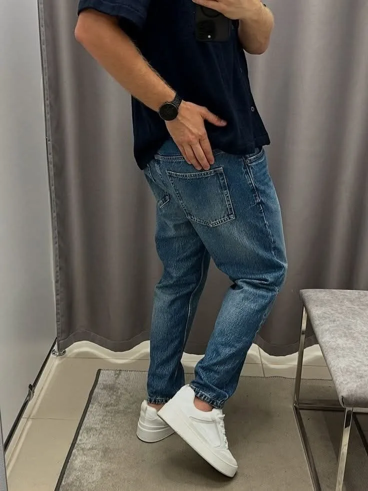 Men's Blue Denim Jeans
