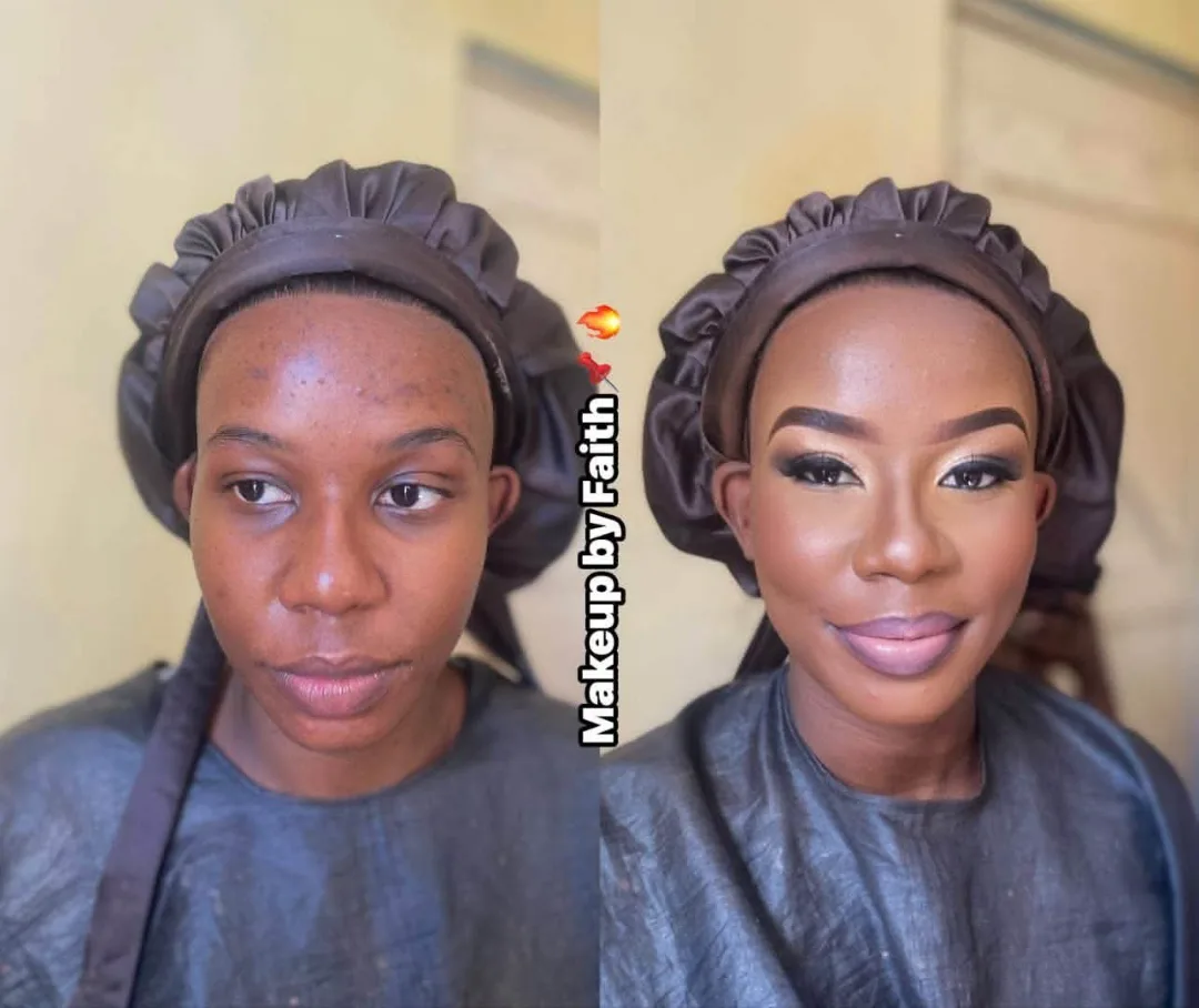 Flawless Makeup Transformation by Faith