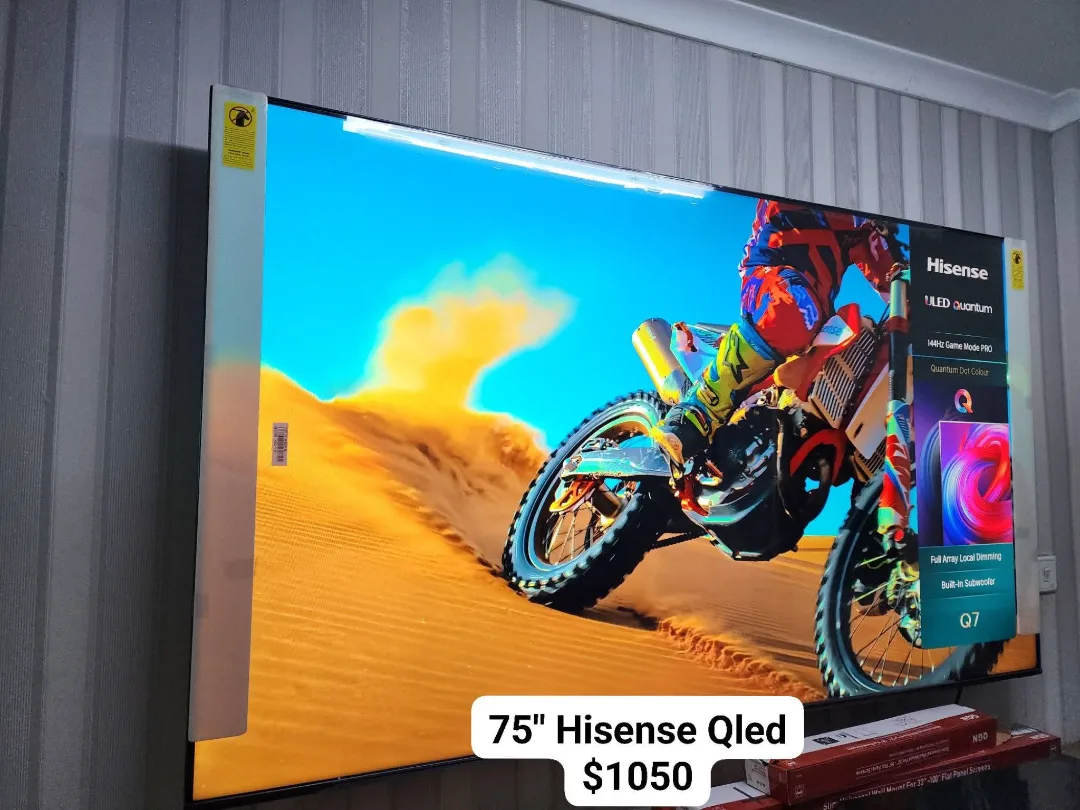 75" Hisense QLED TV