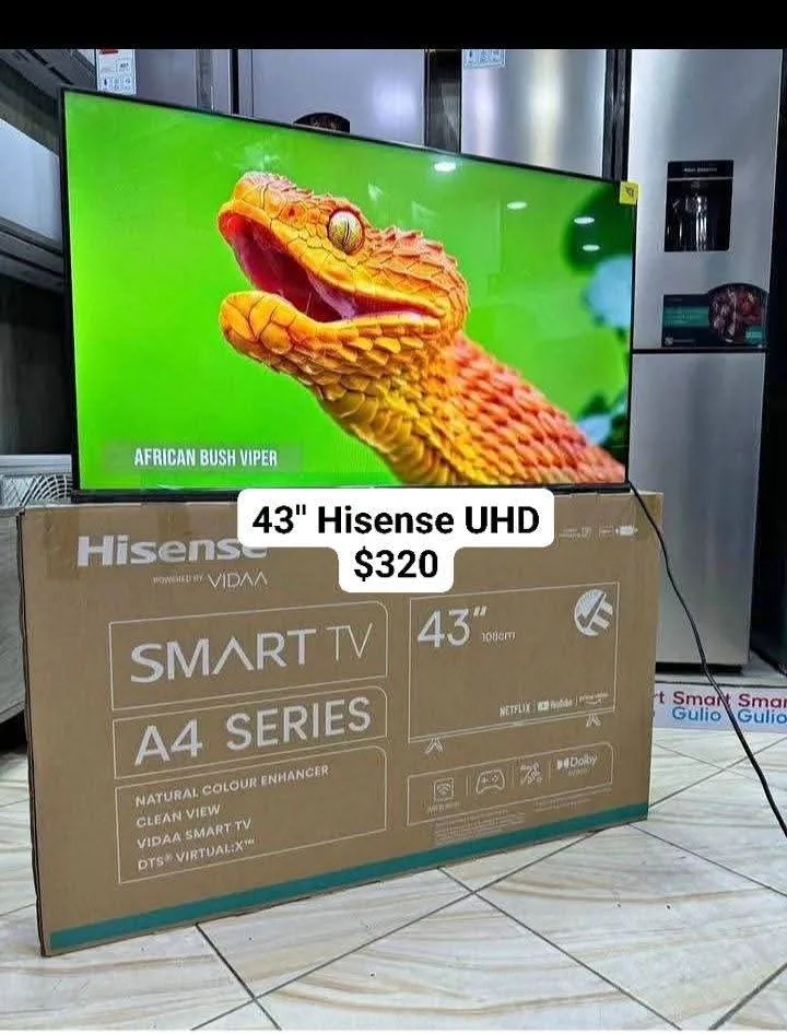 Hisense 43" UHD Smart TV A4 Series