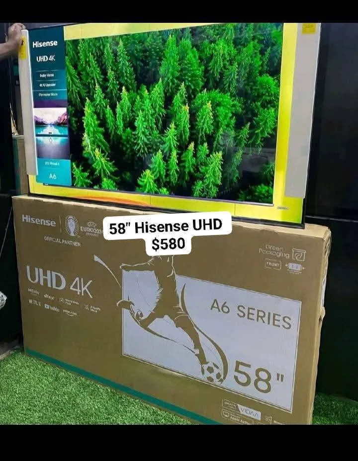 Hisense 58" UHD 4K A6 Series TV