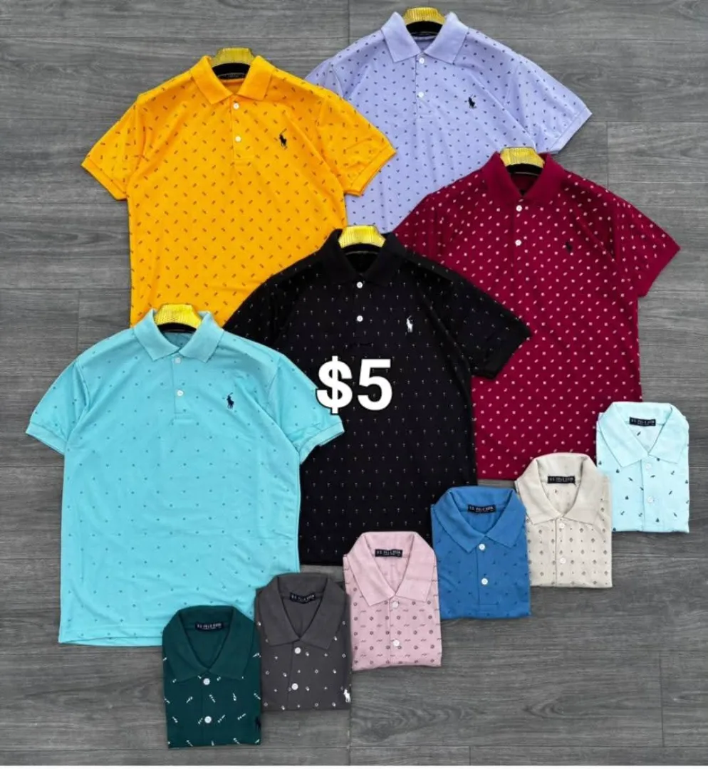 Men's Polo Shirts Assorted Colors