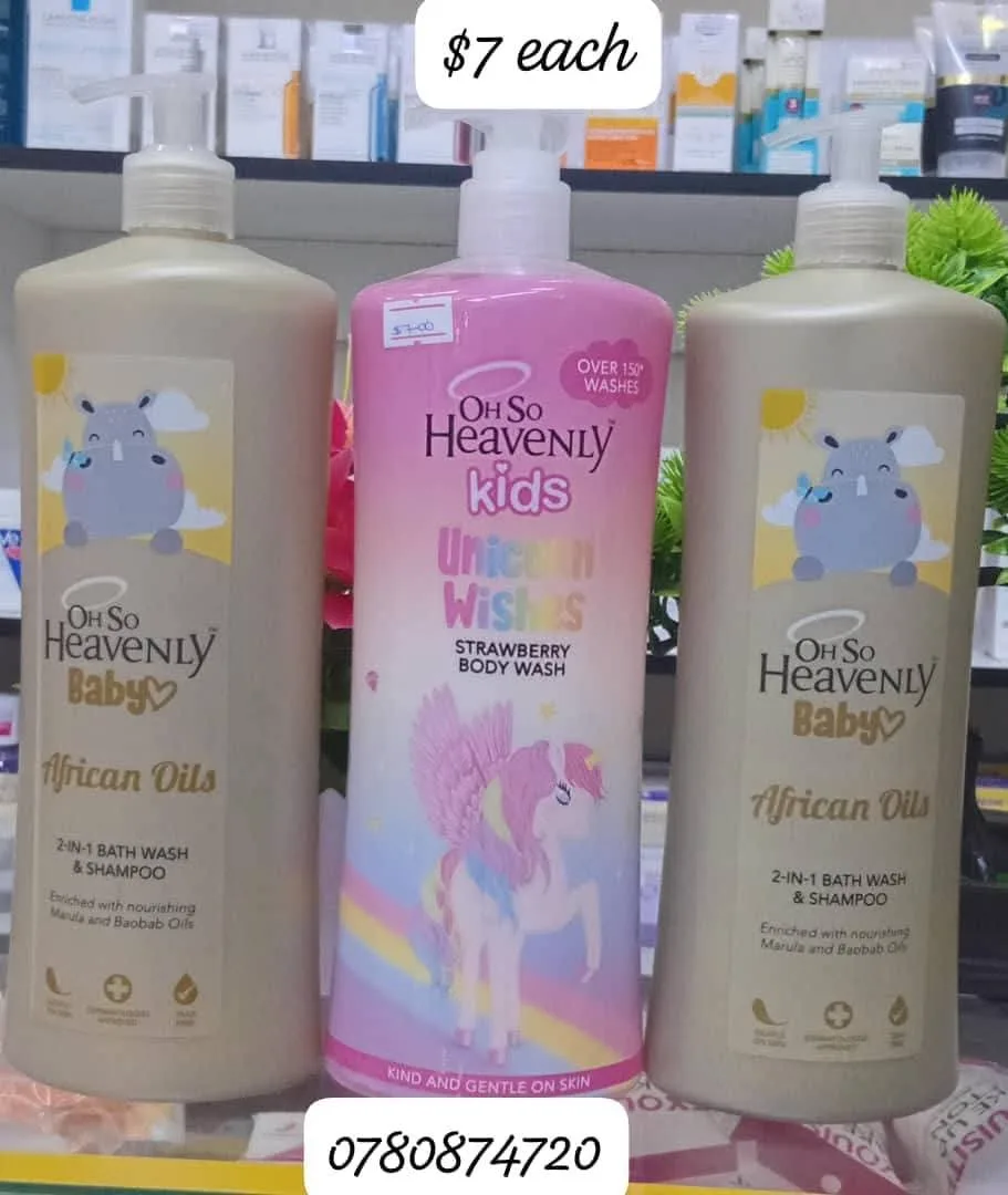 Oh So Heavenly Kids Unicorn Wishes Body Wash