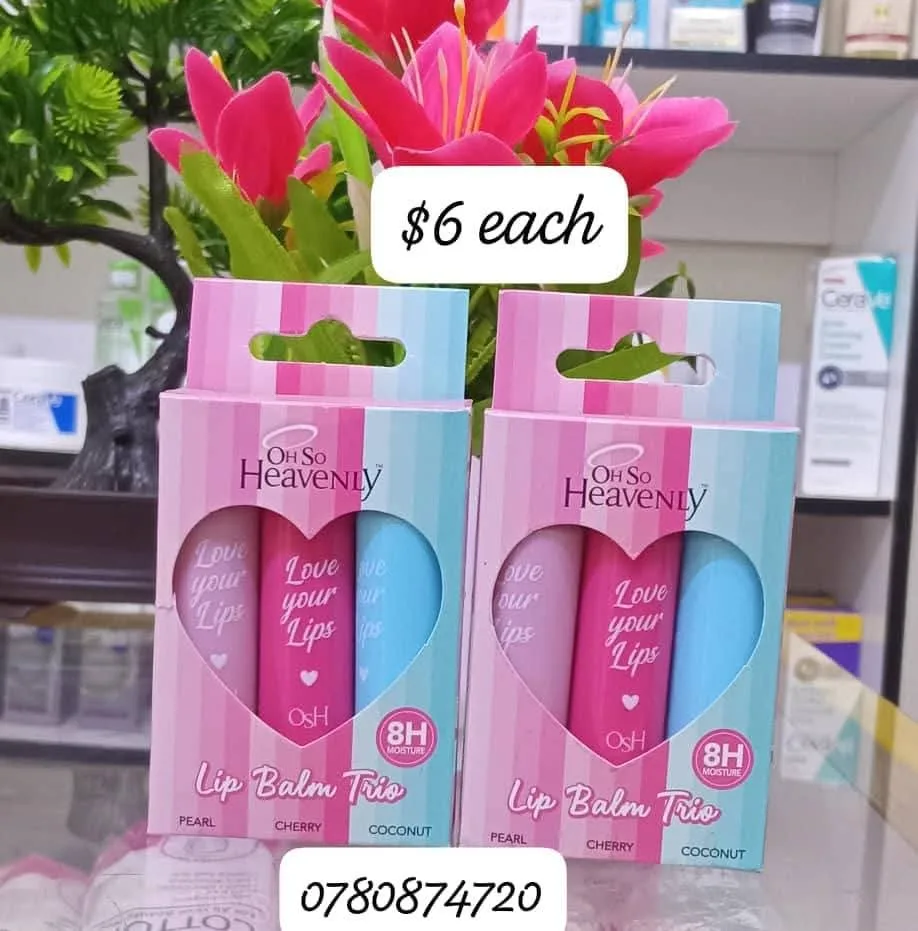 Oh So Heavenly Lip Balm Trio