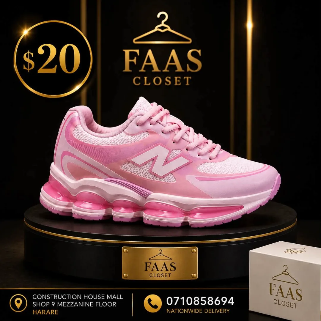 Pink New Balance Sneakers