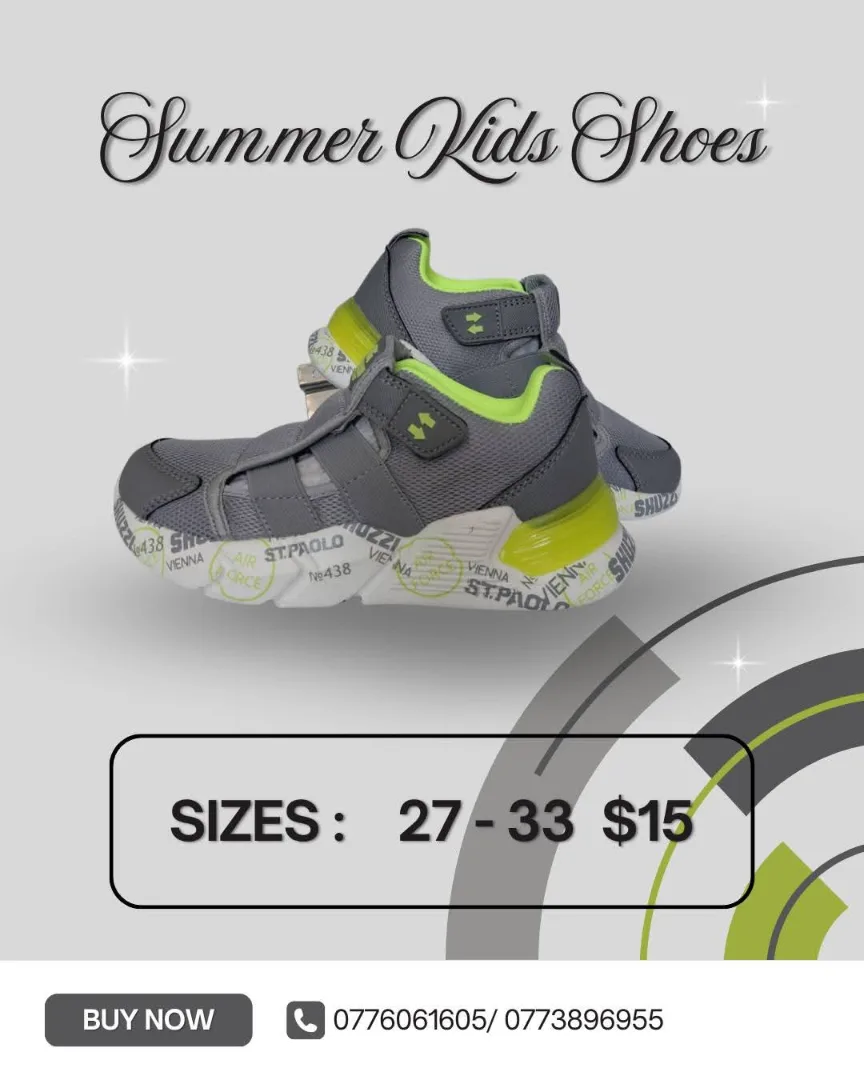 Summer Kids Shoes