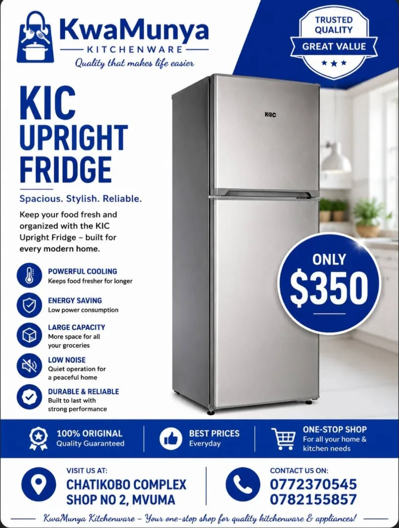 KIC Upright Fridge