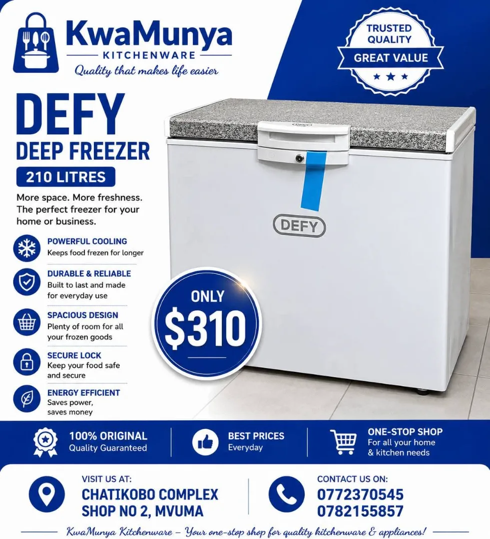 Defy 210L Deep Freezer