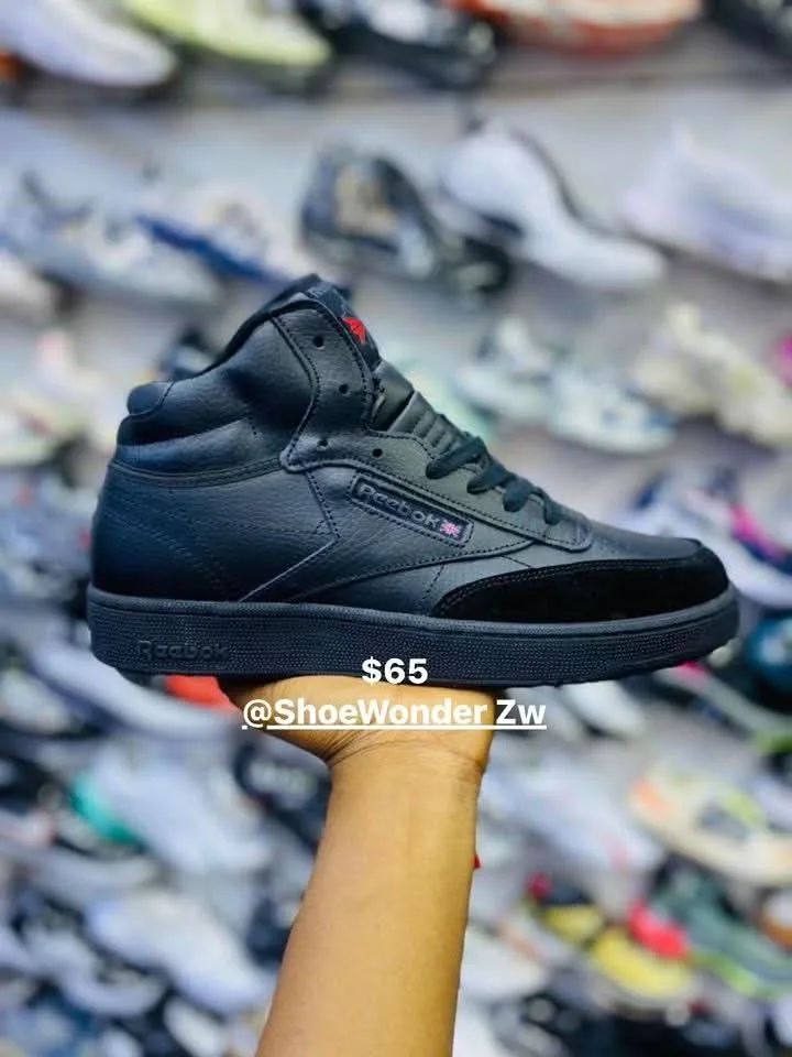 Reebok Black High-Top Sneakers