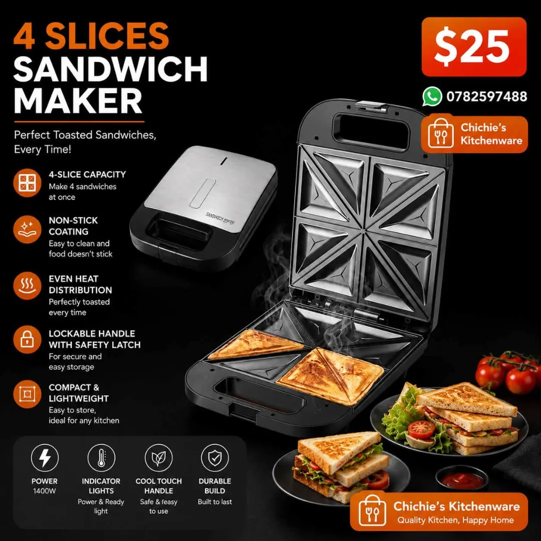 4-Slice Sandwich Maker