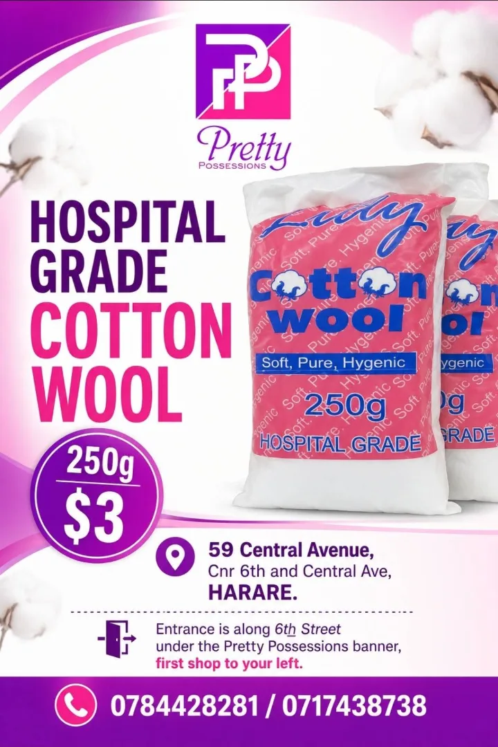 250g Hospital Grade Cotton Wool