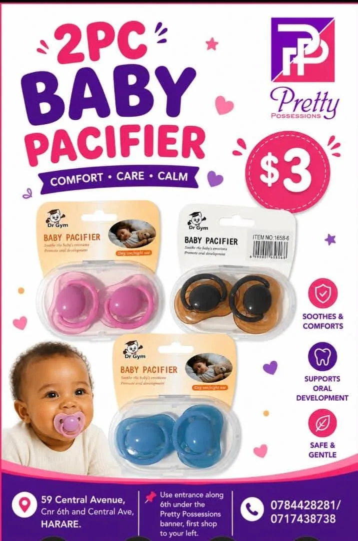 2pc Dr Gym Baby Pacifier