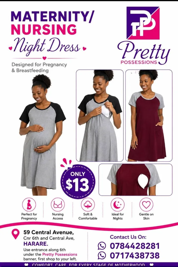 Maternity/Nursing Night Dress