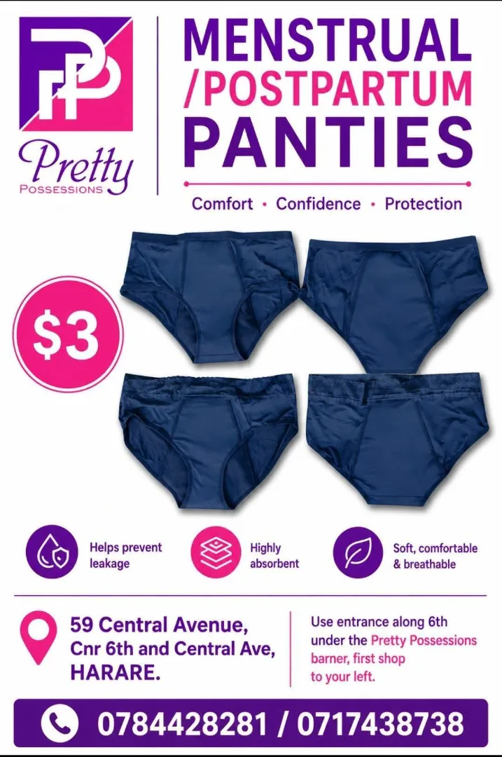 Menstrual/Postpartum Panties