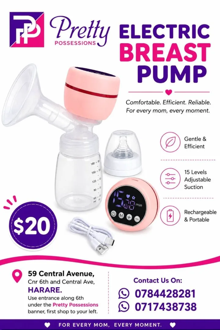 Pretty Possessions Electric Breast Pump
