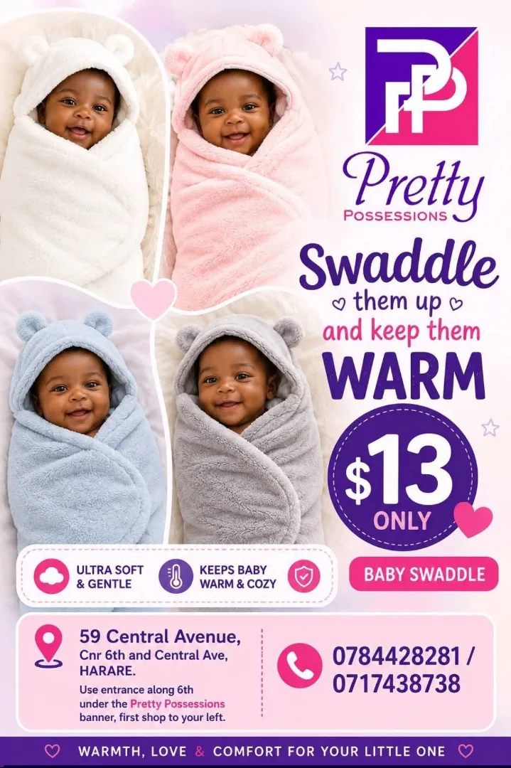 Pretty Possessions Baby Swaddle