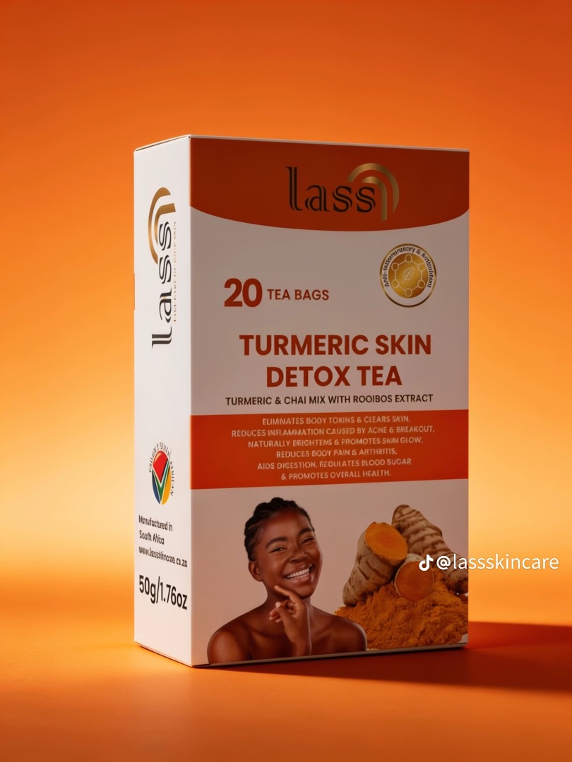 Lass Skincare Tumeric & Chai Detox Tea