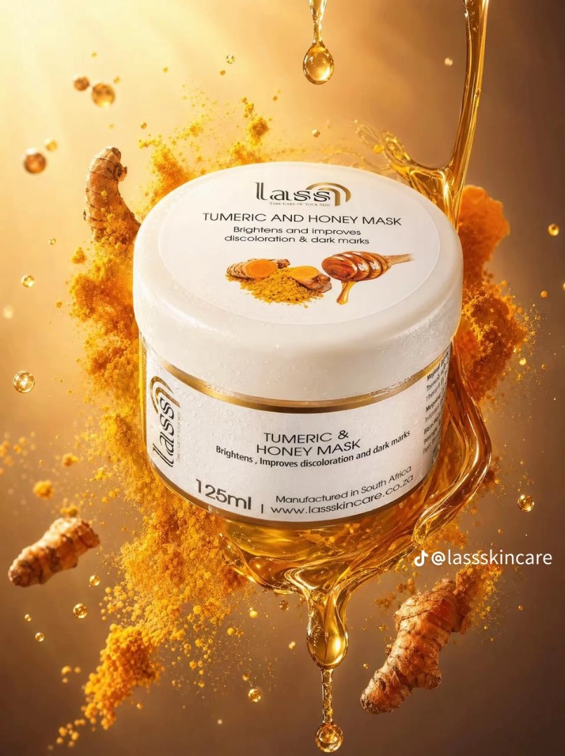 Lass Skincare Tumeric and Honey Scrub