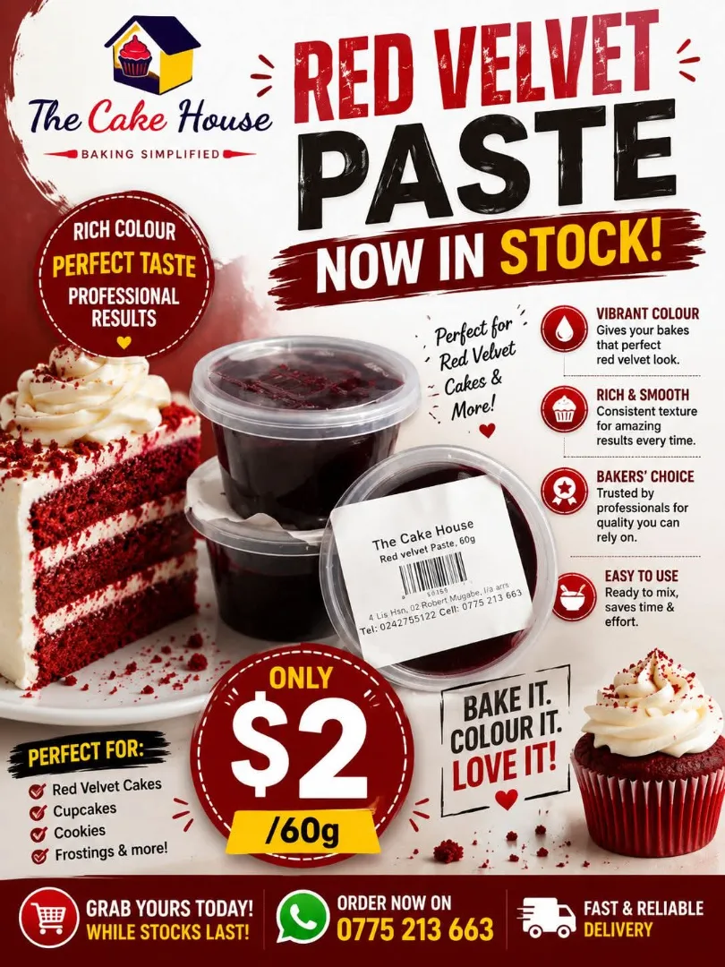 Red Velvet Paste 60g