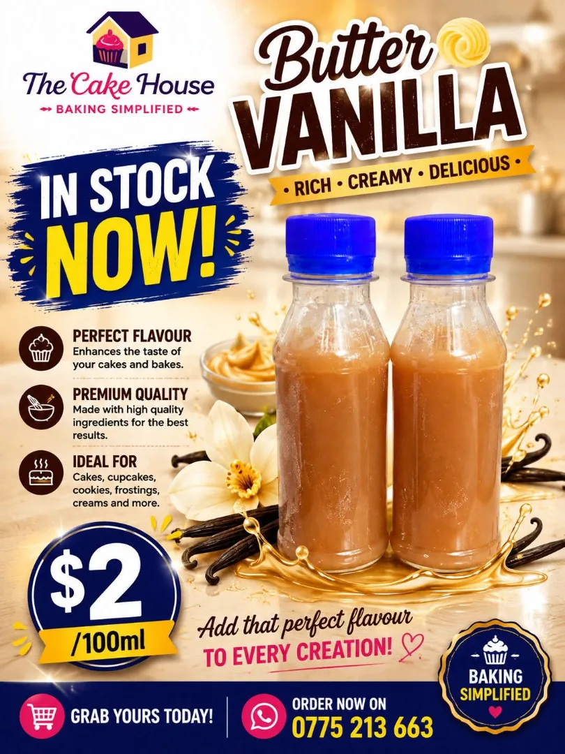 Butter Vanilla Flavoring 100ml