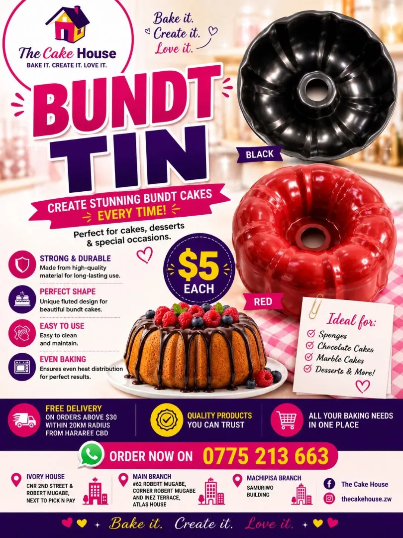 Bundt Tin for Baking