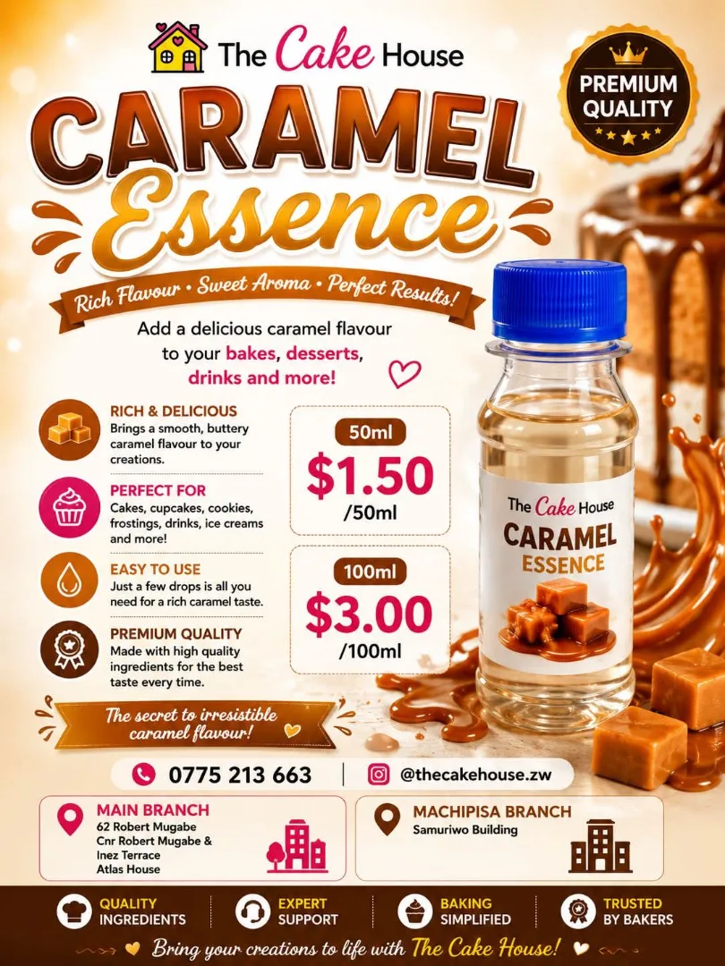 The Cake House Caramel Essence