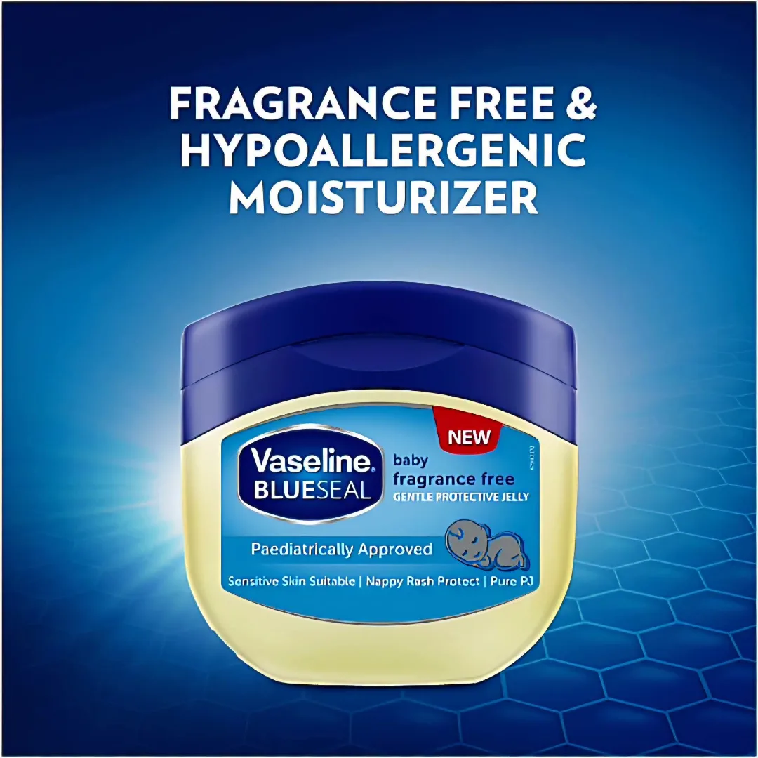 Vaseline Blue Seal Baby Fragrance Free Jelly