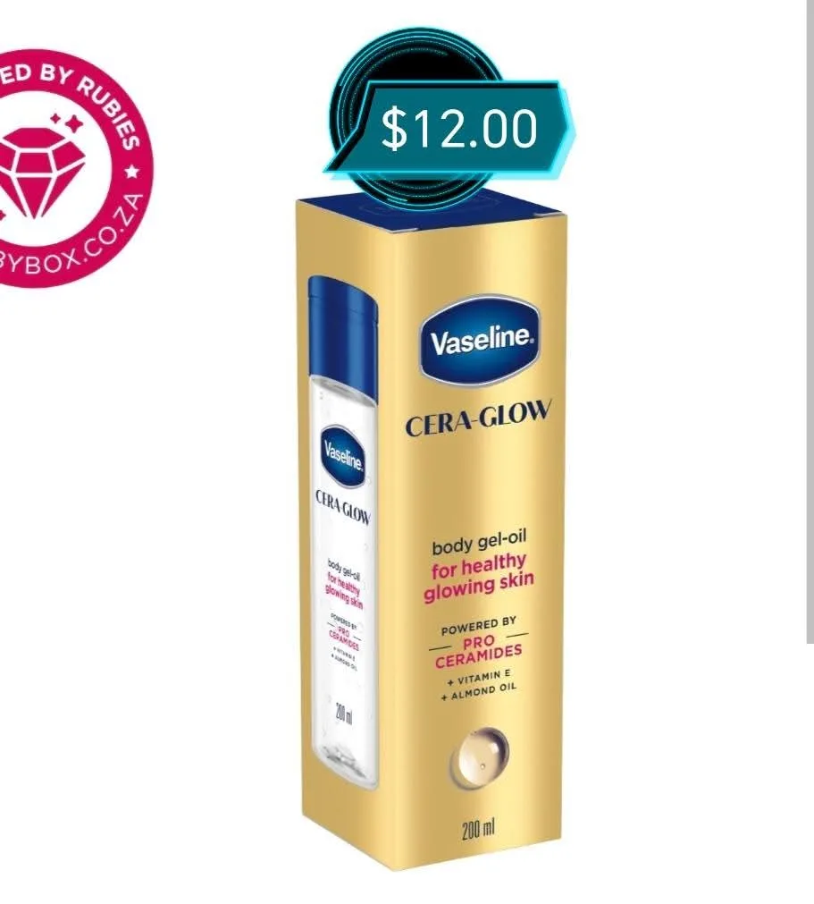 Vaseline Cera-Glow Body Gel-Oil 200ml