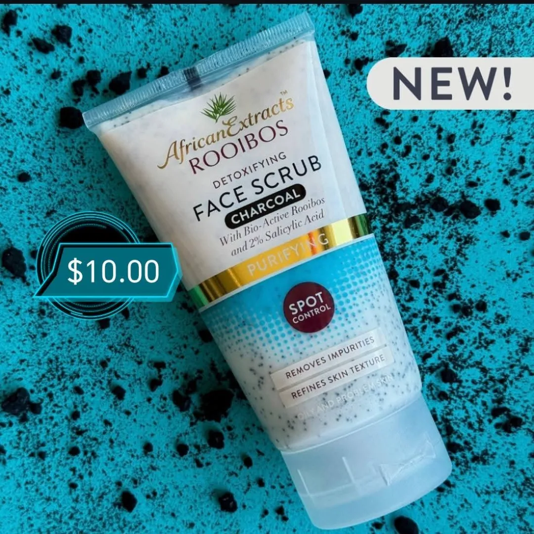African Extracts Rooibos Detoxifying Face Scrub