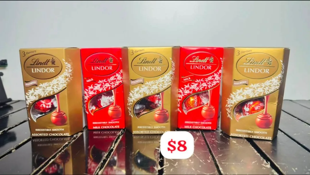 Lindt Lindor Assorted and Milk Chocolates