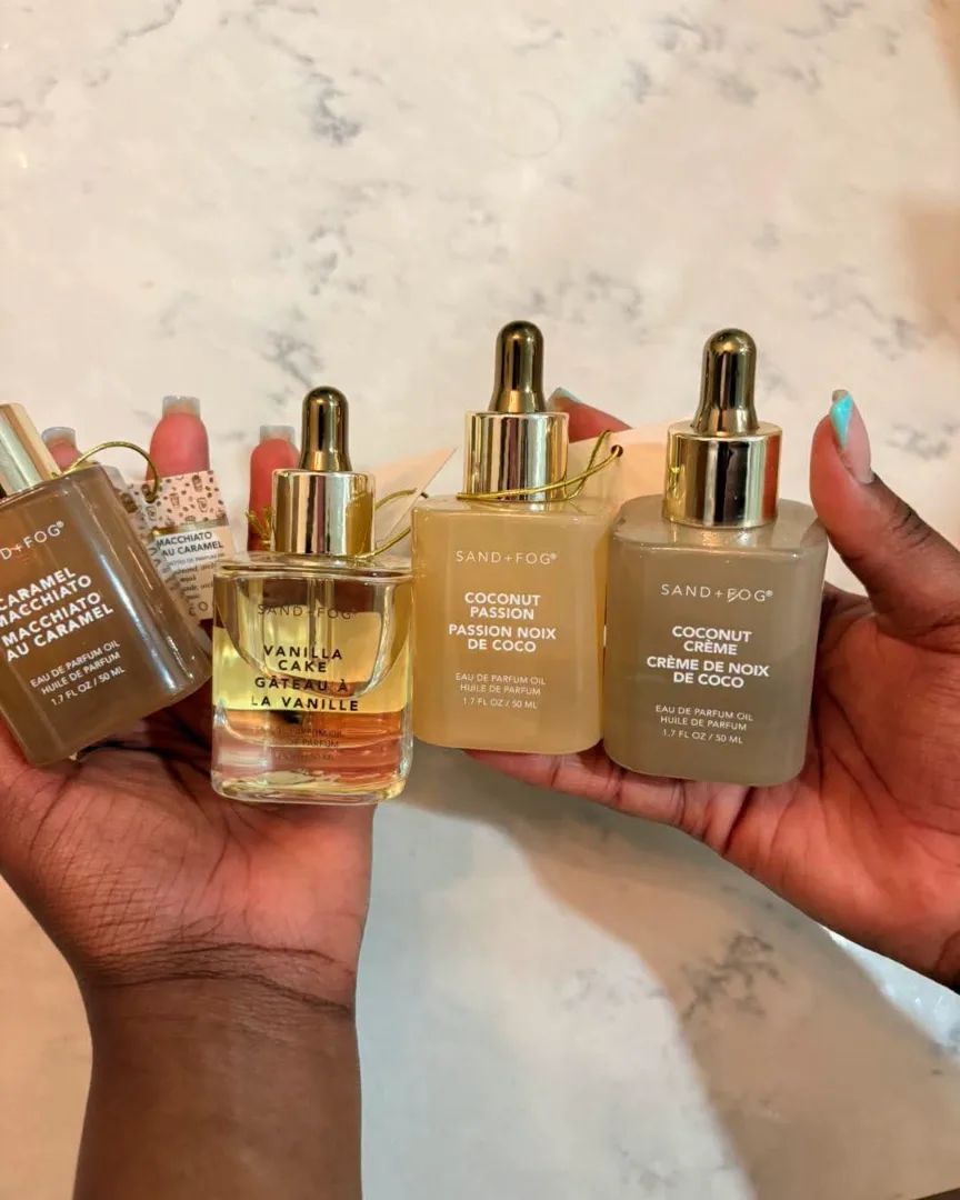 Sand + Fog Eau de Parfum Oil Collection
